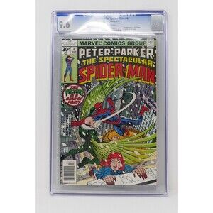 Marvel Comics 1977 Spectacular Spider-Man #4 CGC 9.6 Near Mint +